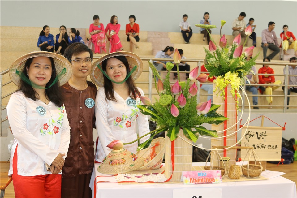 Tác phẩm đạt giải nhất hội thi. Ảnh: Phương Linh