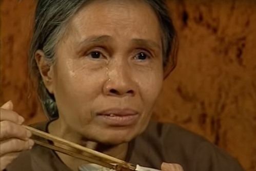 Nghệ sĩ Ánh Hoa. Ảnh: Cắt phim