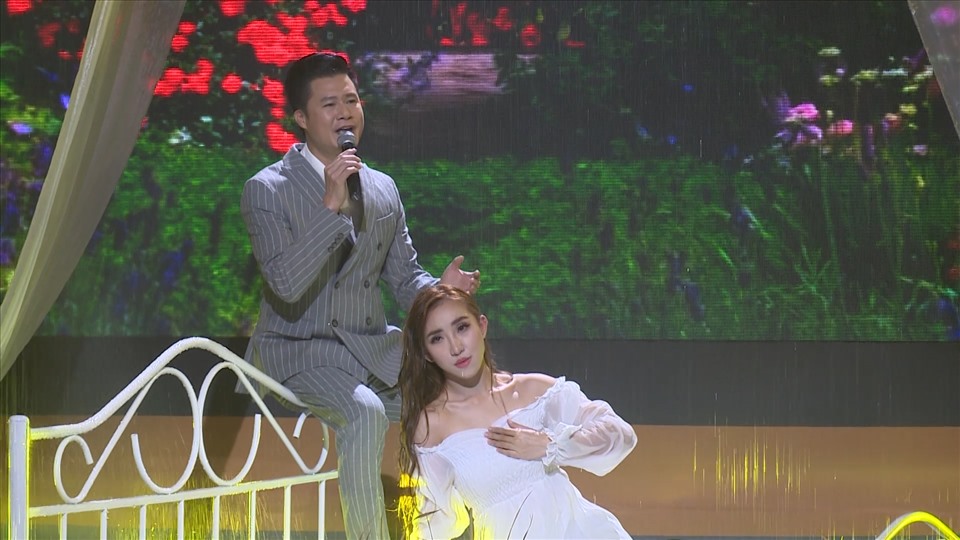 Quang Dũng và Phương Thanh. Ảnh: CTCC