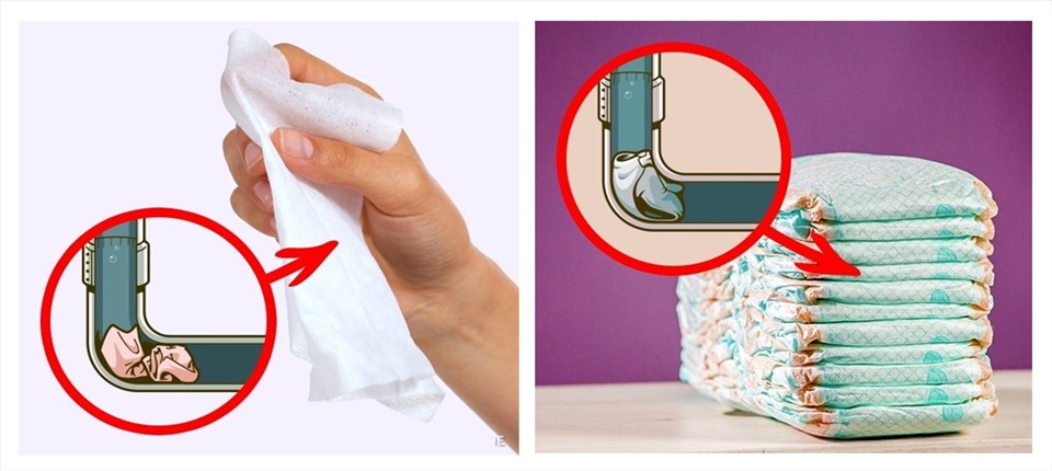 Khăn ướt và tã trẻ em có thể là “thủ phạm“.