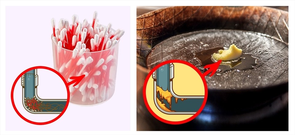 Nên chú ý đến các tác nhân gây tắc cống dù là nhỏ nhất.