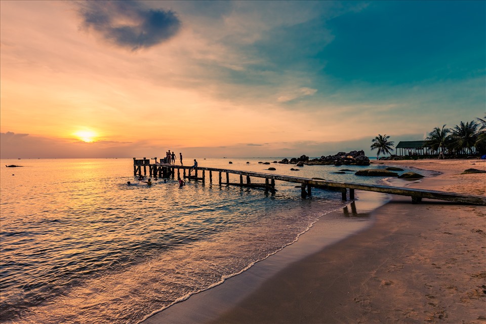 Hoàng hôn Bãi Trường – Phú Quốc. Ảnh: Milton