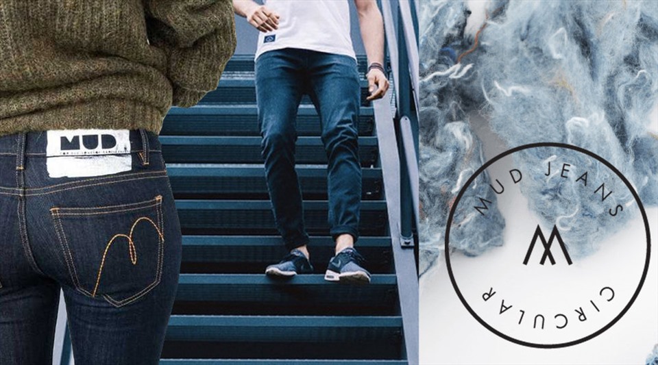 Mud Jeans sản xuất quần jeans với mục đích tái sử dụng. Ảnh: Mud Jeans