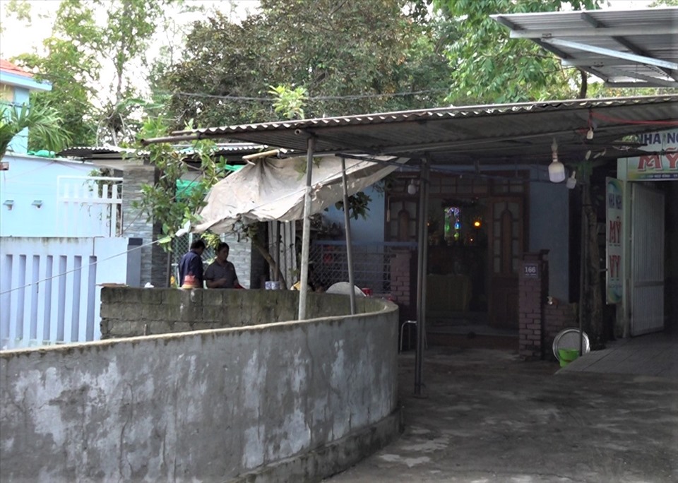 The house where the victim's family resides.