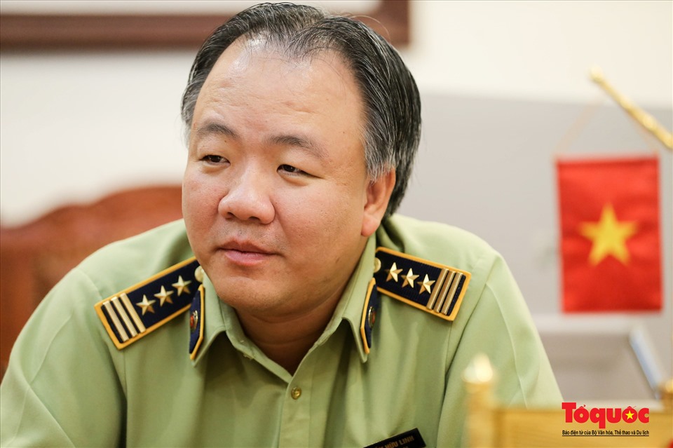 Tổng cục trưởng Tổng cục QLTT Trần Hữu Linh.