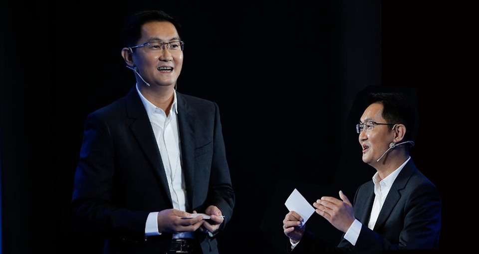 Theo cập nhật mới nhất của Forbes, Ma Huateng hiện đang sở hữu khối tài sản 55,4 tỉ USD. Đồ họa: Phan Anh