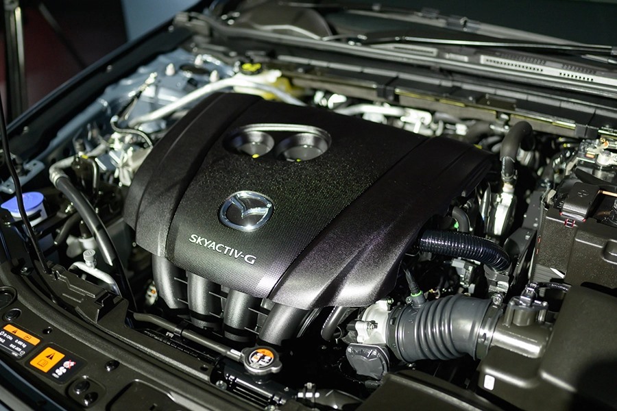 Trái tim của mẫu xe Mazda 3. Ảnh: Mazda.