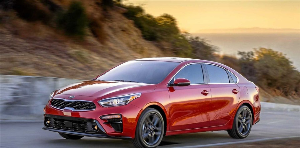 Kia Cerato 2020 là một trong những mẫu sedan hạng C có thiết kế trẻ trung. Ảnh: Kia.
