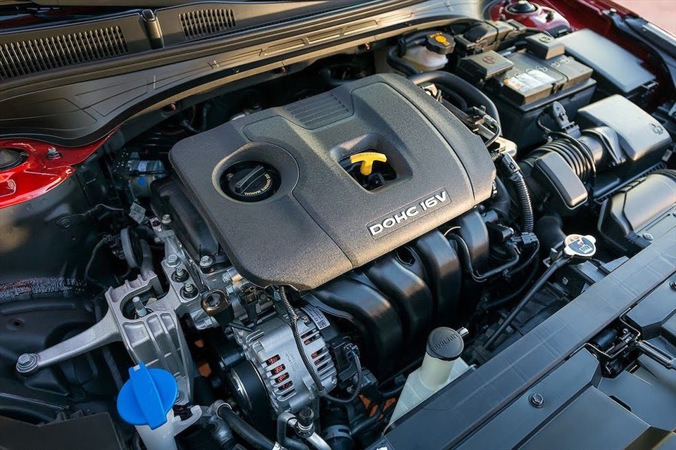 Trái tim của mẫu xe Kia Cerato bản 2.0 sử dụng động cơ Nu. Ảnh: Kia.