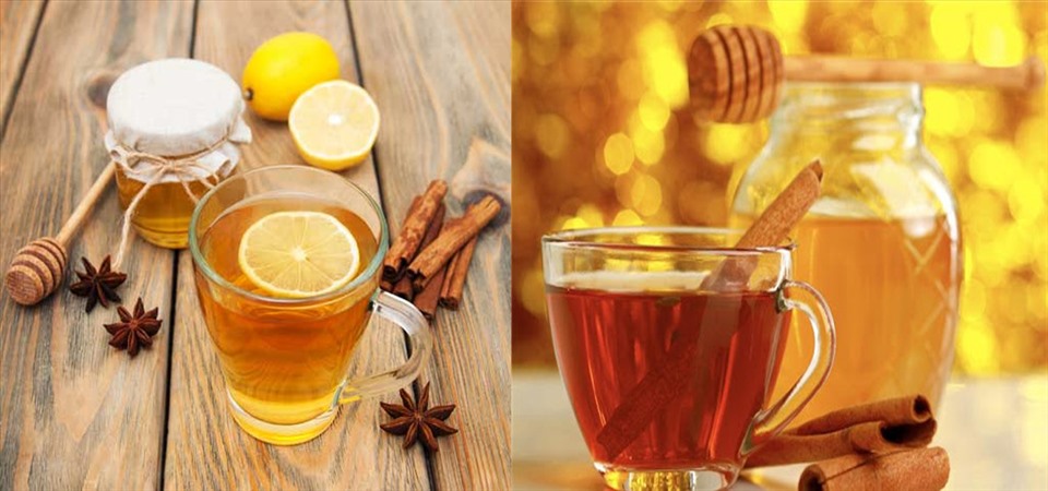 Trà quế mật ong giúp làm ấm cơ thể trong những ngày đông lạnh giá. Đồ họa: Kim Nhung