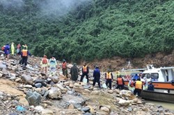 Diễn biến mới nhất việc tìm kiếm nạn nhân mất tích ở Thuỷ điện Rào Trăng 3