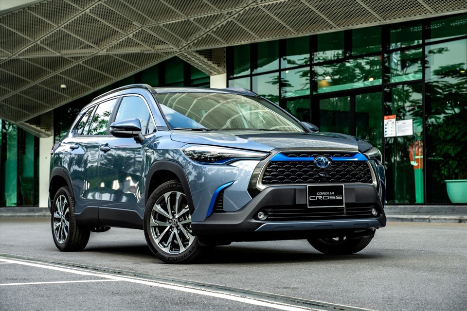 Thiết kế ngoại thất ấn tượng của mẫu xe Toyota Corolla Cross 2020. Ảnh: AutoPress.