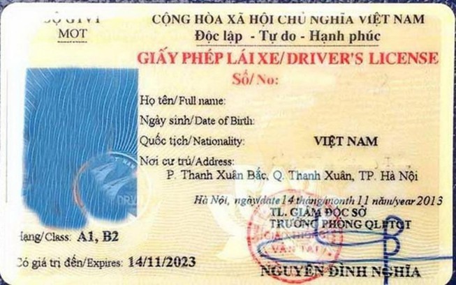 Sẽ trừ điểm giấy phép lái xe thay vì tịch thu bằng lái như trước. Ảnh: Tổng cục Đường bộ