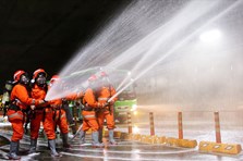 TPHCM: Hơn 300 người diễn tập chữa cháy, cứu nạn ở hầm Thủ Thiêm