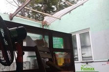 Huyện đảo Lý Sơn tan hoang khi bão số 9 đi qua