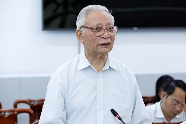PGS.TS Trần Hậu, Ủy viên Hội đồng tư vấn Khoa học, Giáo dục và Môi trường.