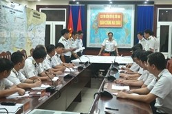 Thành lập Sở chỉ huy phía trước, tìm kiếm cứu nạn 3 tàu cá Bình Định