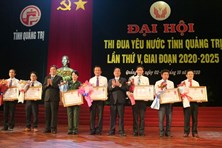 Tỉnh Quảng Trị tổ chức Đại hội thi đua yêu nước lần thứ V