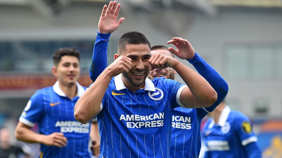 Brighton có rất ít cơ hội. Ảnh: Getty.