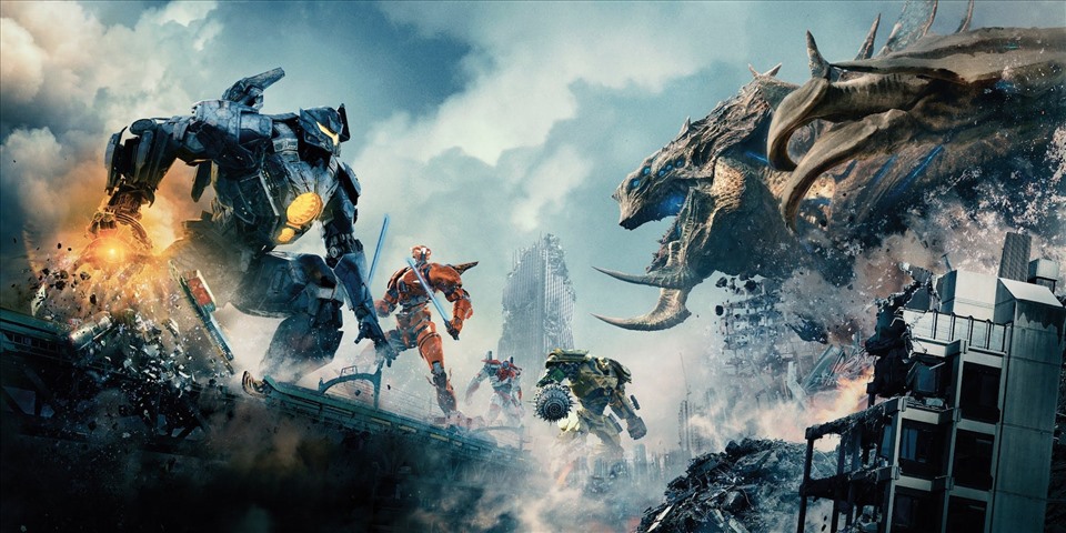 “Pacific Rim” là chuỗi series ăn khách về dòng phim quái thú trong suốt thời gian qua. Ảnh nguồn: Mnet.