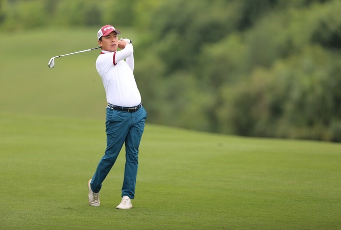 Golfer Lê Hùng Nam. Ảnh: Như Ý