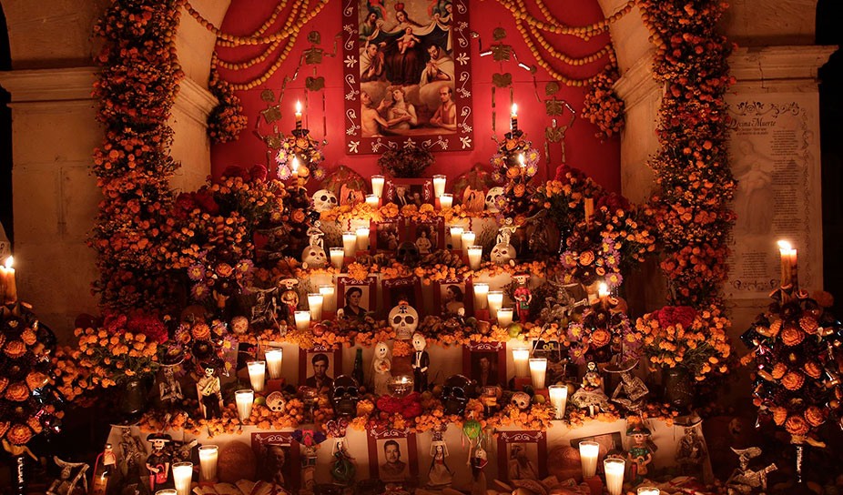 Lễ hộ Día de los Muertos. Ảnh: Festival de Vida Muerte