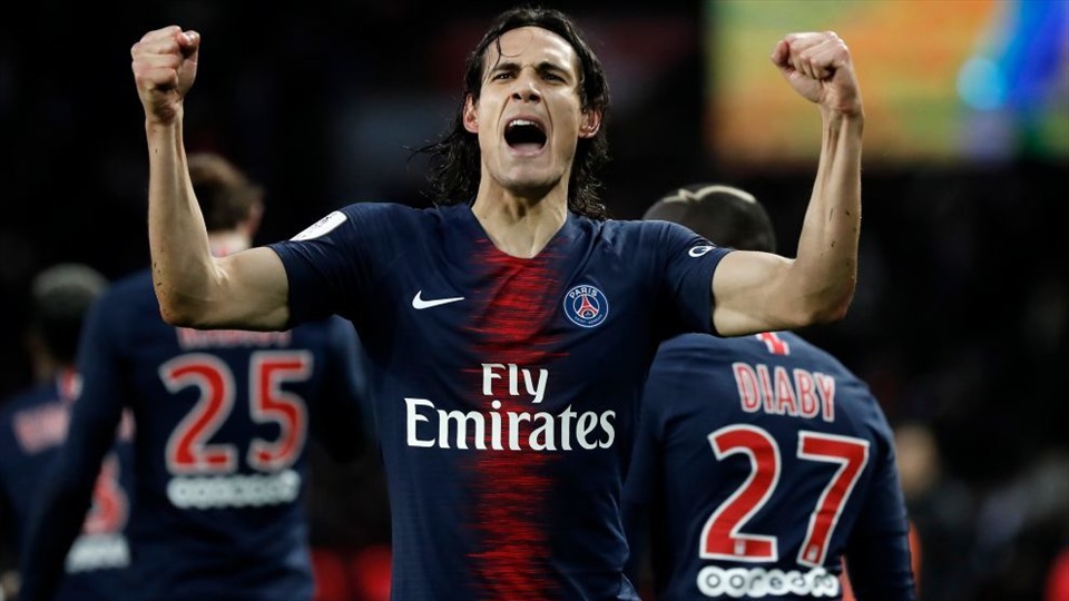 Cavani sẽ sớm tái ngộ đội bóng cũ khi Man United và PSG chung bảng đấu Champions League. Ảnh: Getty