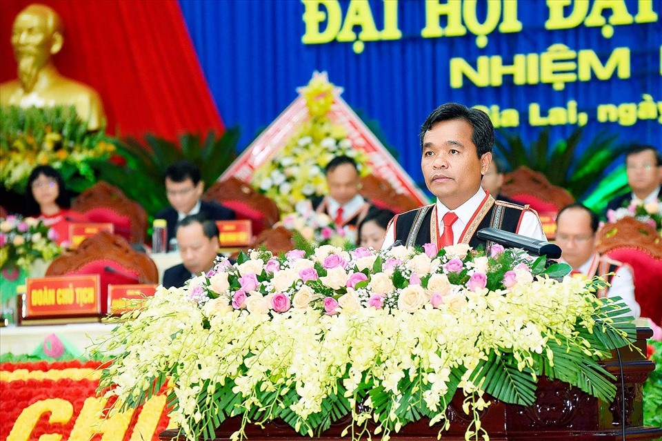 Ông Hồ Văn Niên tái đắc cử Bí thư Tỉnh ủy. Ảnh Đức Thụy