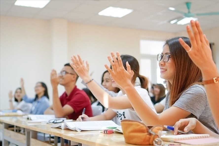 Học viện Ngân hàng có mức thu học phí khoảng 9,8 triệu đồng/ năm. Ảnh: hvnh.edu.vn