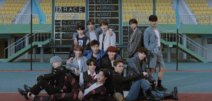 Seventeen là một trong những nhóm nhạc nam Hàn Quốc được yêu thích nhất hiện nay. Ảnh nguồn: Mnet.