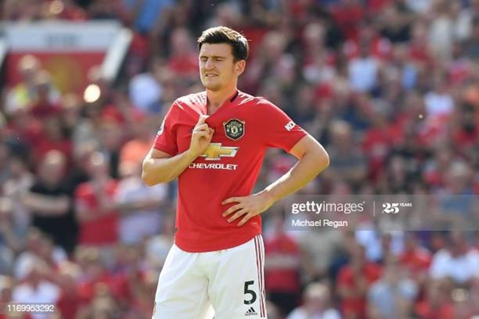 Harry Maguire thi đấu thiếu ổn định trong màu áo MU. Ảnh Getty Harry Maguire thi đấu thiếu ổn định trong màu áo MU. Ảnh Getty