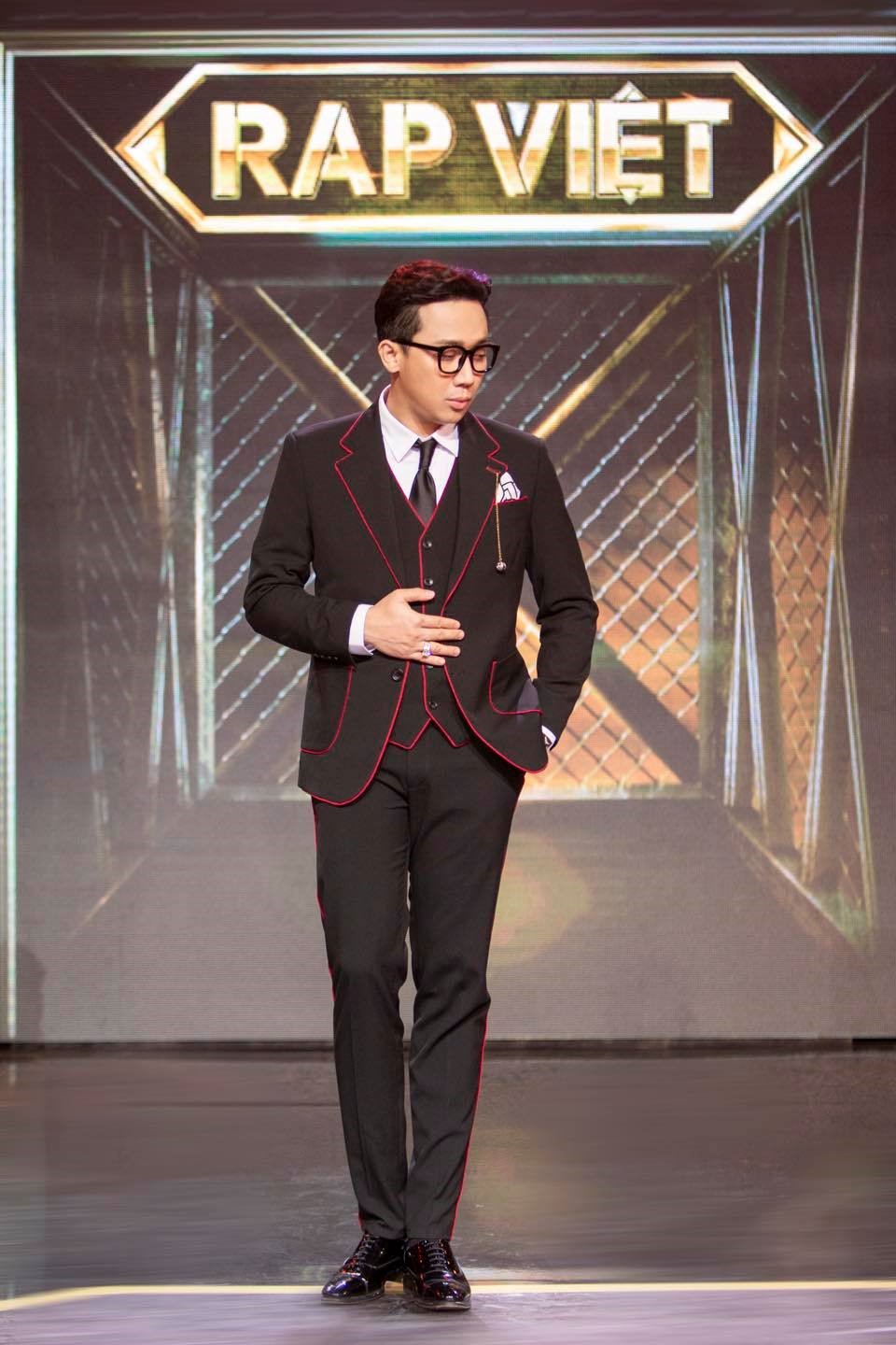 Trấn Thành dẫn dắt chương trình Rap Việt. Ảnh: FBNV