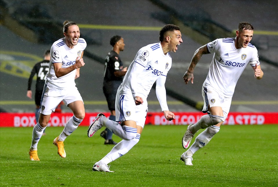 Leeds United dám chơi tấn công cho dù đối thủ là Liverpool hay Manchester City. Ảnh: Getty Images
