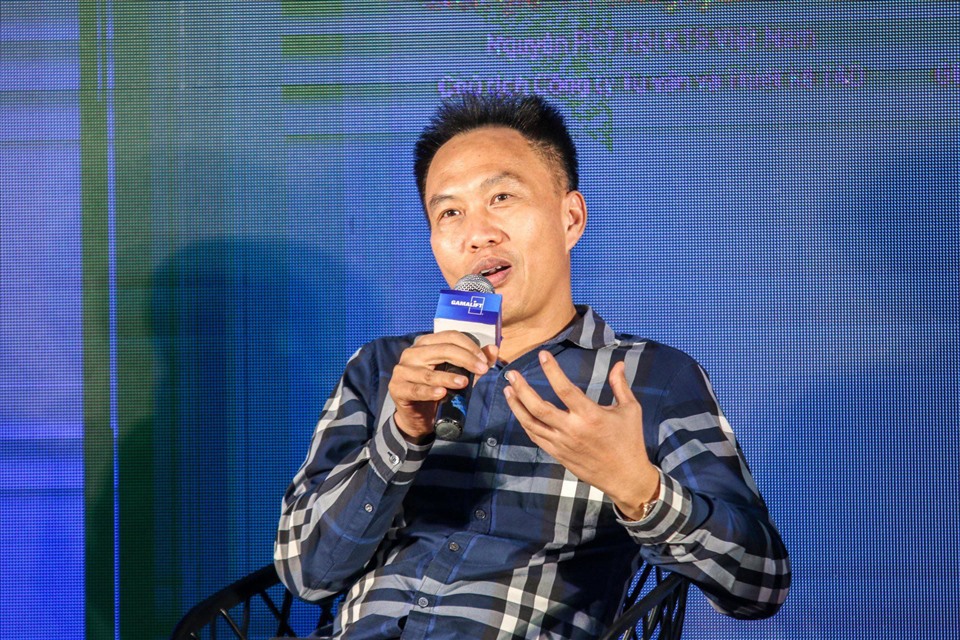 Ông Nguyễn Hải Đức chia sẻ về những trải nghiệm thực tế của bản thân. Ảnh: Bùi Lượng