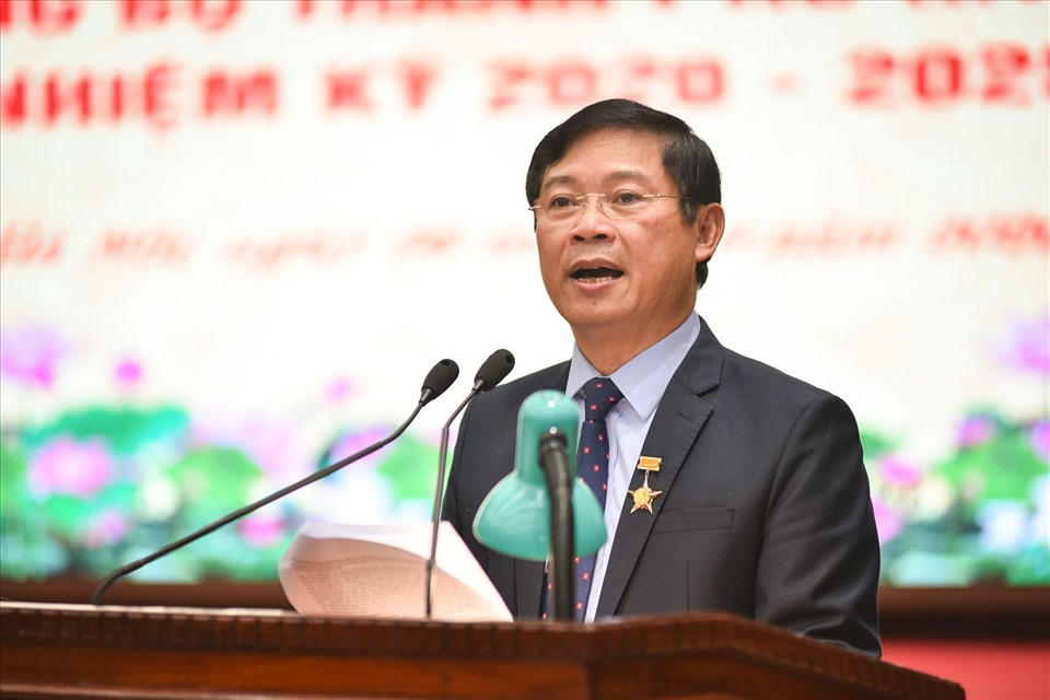 Ông Phạm Thanh Học - Phó Trưởng Ban Tuyên giáo Thành ủy Hà Nội. Ảnh: Phạm Đông
