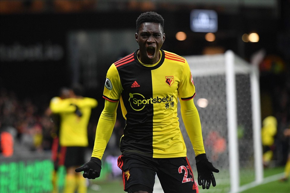 Ismaila Sarr có thể trở lại Premier League thi đấu nếu Man United ký hợp đồng. Ảnh: Getty Images