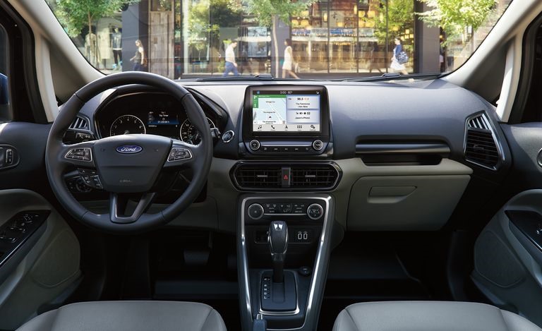 Khoang điều khiển bên trong chiếc Ford EcoSport 2020. Ảnh: Ford.