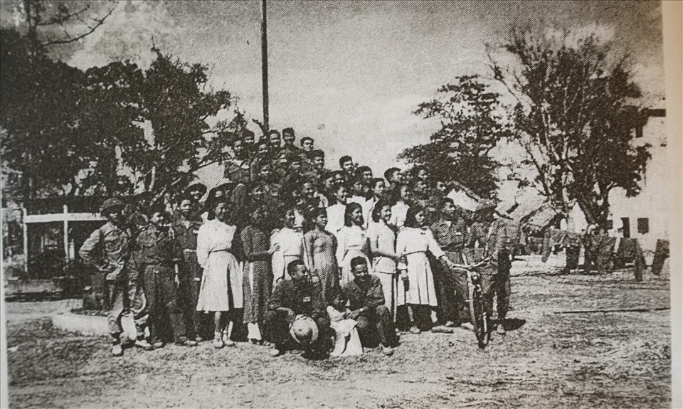 Đội Thanh niên xung phong. Ảnh: NVCC