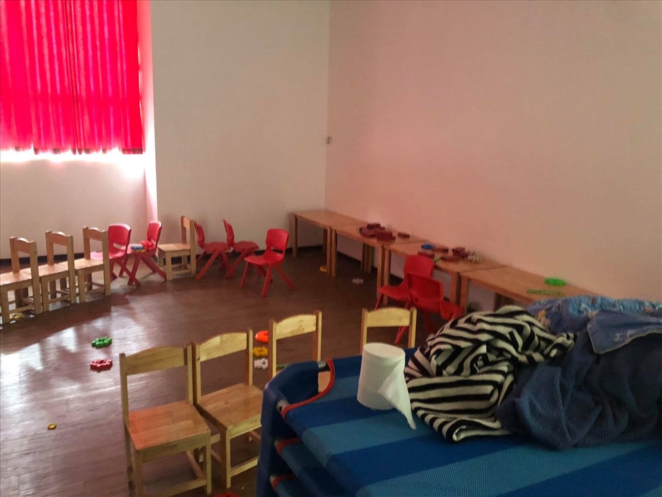 Cơ sở mầm non ở dự án AZ Thăng Long - đến nay vẫn chưa bị tháo dỡ.