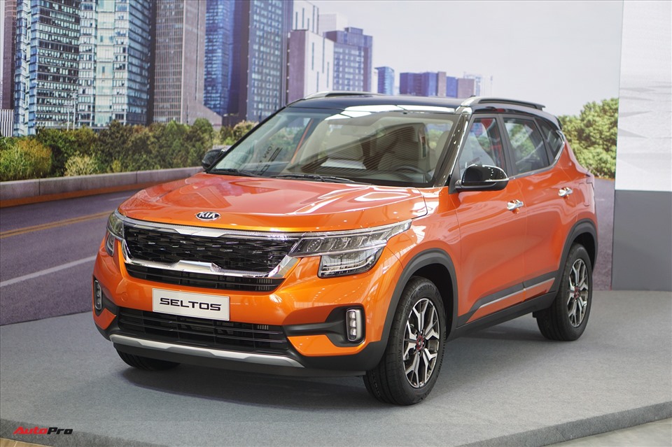 Cận cảnh Kia Seltos - mẫu xe cực hot thời gian gần đây. Ảnh: AutoPro.