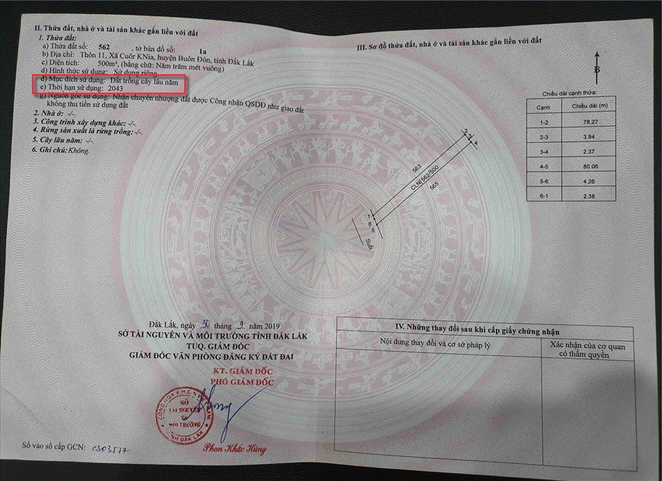 Nhiều quỹ đất của cty Nhật Nam rải rác ở các tỉnh thành là đất nông nghiệp, đất trồng cây, thời hạn sử dụng chỉ còn vài chục năm và thuộc sở hữu cá nhân. Ảnh: Trần Tuấn.