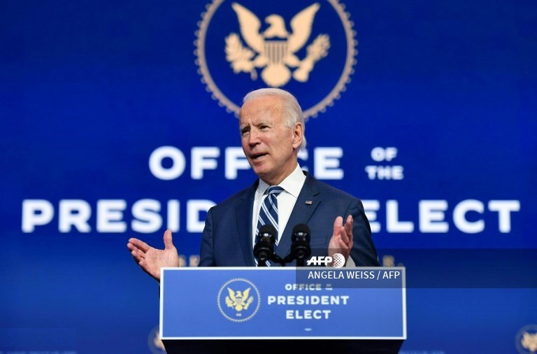 Khi được hỏi ông sẽ nói gì nếu Tổng thống Trump đang xem bài phát biểu của mình. Ông Biden đã đáp: “Ngài Tổng thống, tôi mong chờ được nói chuyện với ngài“.