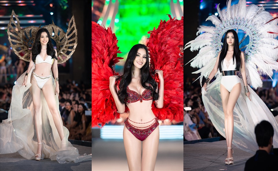 Top 35 Hoa hậu Việt Nam, Tiểu Vy diễn bikini nóng bỏng như Victoria Secret