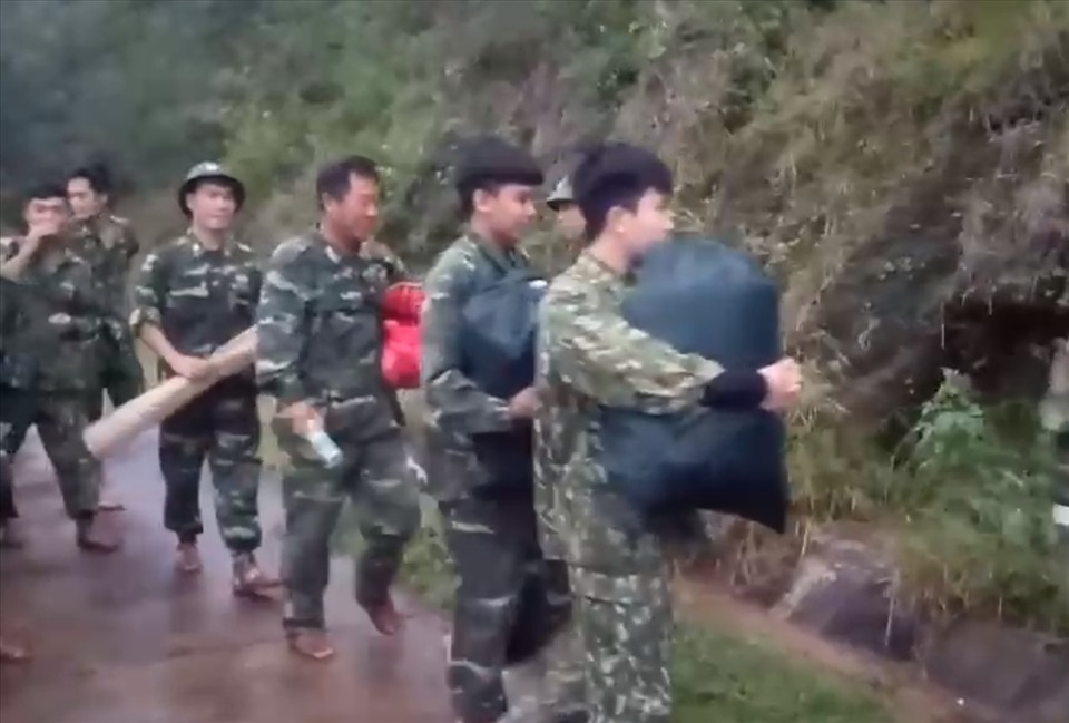 Military forces evacuated to bunkers.  Photo: BP.