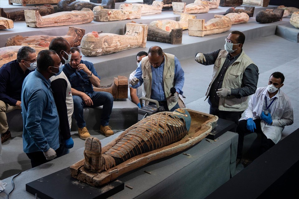 Xác ướp Ai Cập đến nay vẫn là một trong những bí ẩn mà các nhà nghiên cứu luôn tìm tòi khám phá. Ảnh: AFP