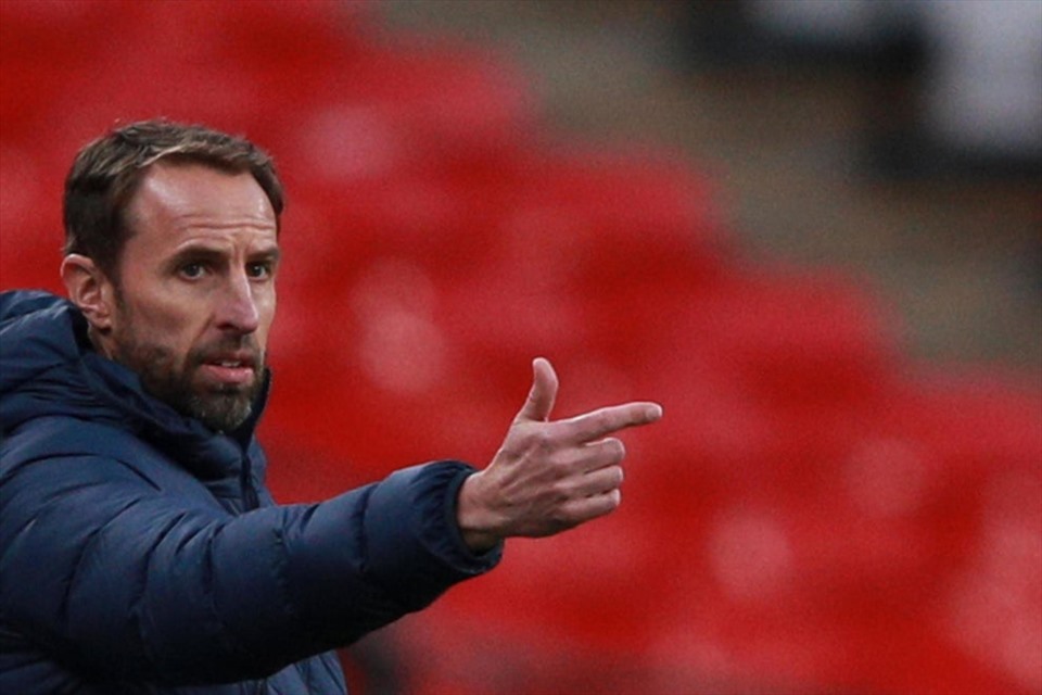 Huấn luyện viên Gareth Southgate đang bị cho là thiếu ý tưởng và không đề cao tính kỷ luật trong đội bóng. Ảnh: AFP