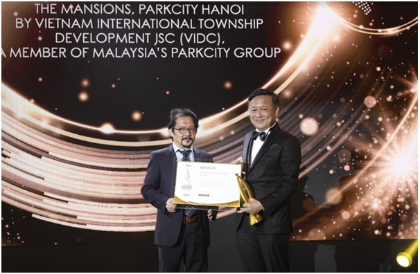 The Mansions giành giải “Dự án nhà ở tốt nhất” (Hà Nội) tại PropertyGuru Vietnam Property Awards 2020.