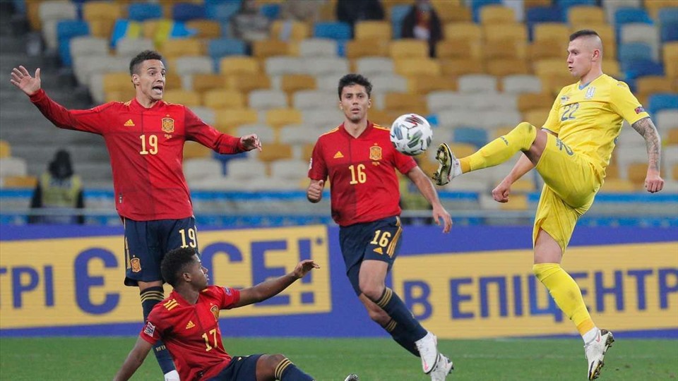Tây Ban Nha không được phép thất bại trước Đức. Ảnh: UEFA Nations League.