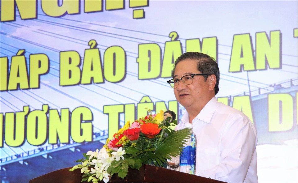 ông Trần Việt Trường - Chủ tịch UBND TP.Cần Thơ phát biểu tại hội nghị. Ảnh: Thành Nhân