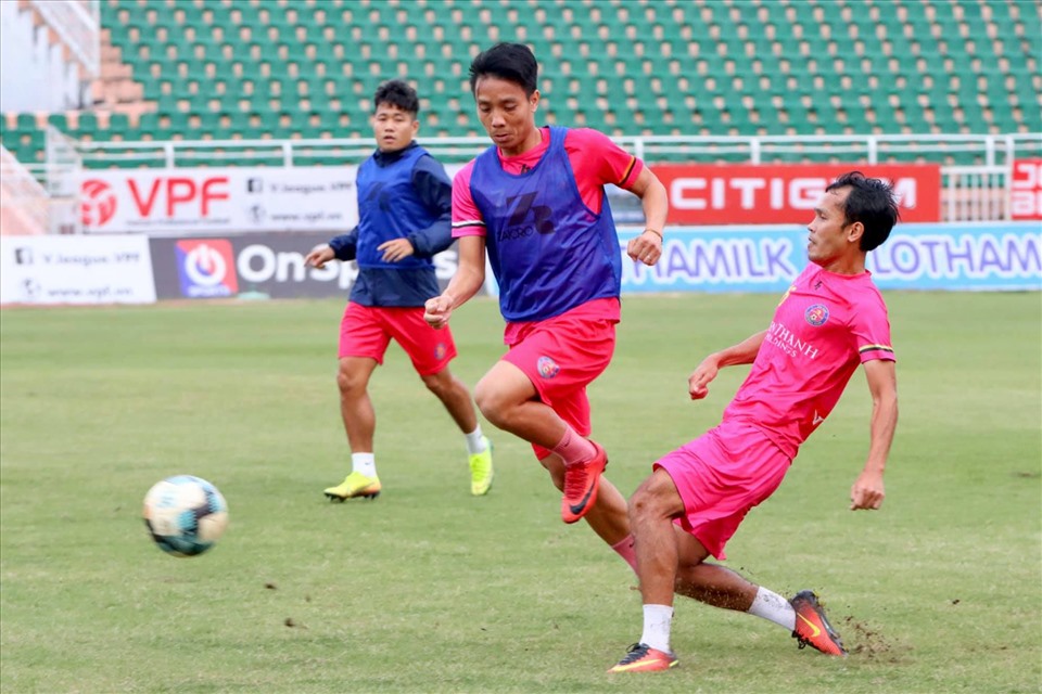 Nguyen Ngoc Duy is the 19th player to leave Saigon.  Photo: SGFC